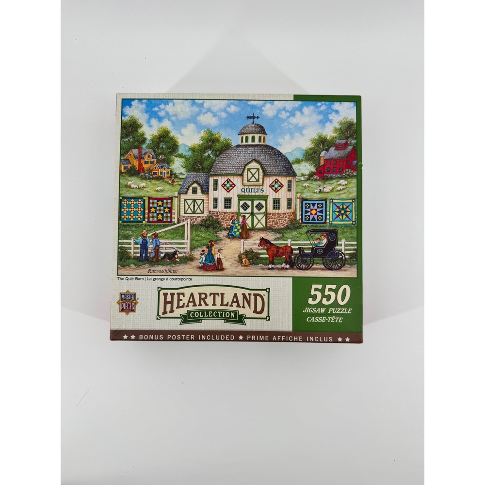 MasterPieces Heartland Collection The Quilt Barn 550 Piece